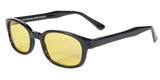 The Original KD's 20112 Black Frame - Yellow Lens