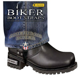 Weather Proof Boot Straps - American Biker, 6 Inch