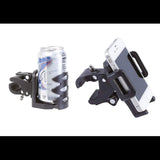 Drink Holder + Adjustable Phone Mount Bundle