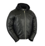 Men's Sport Scooter Jacket w/ Removable Hood - Cycle Clear