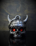 Viking Helmet Skull Diamond Bravo Bell - Cycle Clear