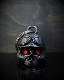 Motorcycle Helmet Skull Diamond Bravo Bell - Cycle Clear