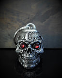 Motorhead Skull Diamond Bravo Bell - Cycle Clear