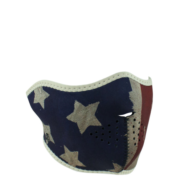 Half Face Mask - Patriot By ZAN Headgear - Cycle Clear