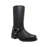 Women's Black Harness Boots - Cycle Clear